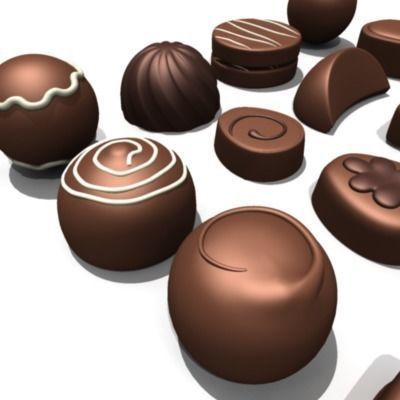 20 Chocolates 3D model_23