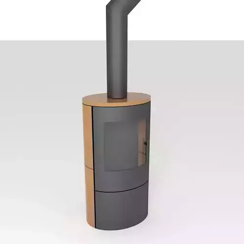 Romotop Evora ceramic fireplace stove