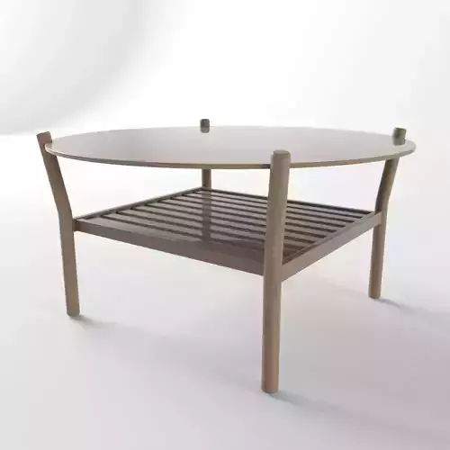 Table Anix 418 Low-poly 3D model