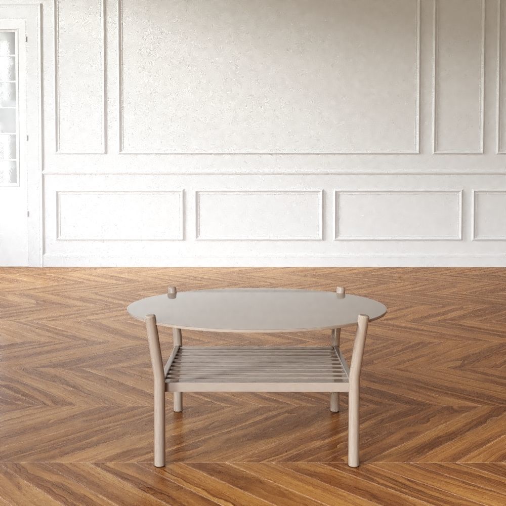 Table Anix 418 Low-poly 3D model_1