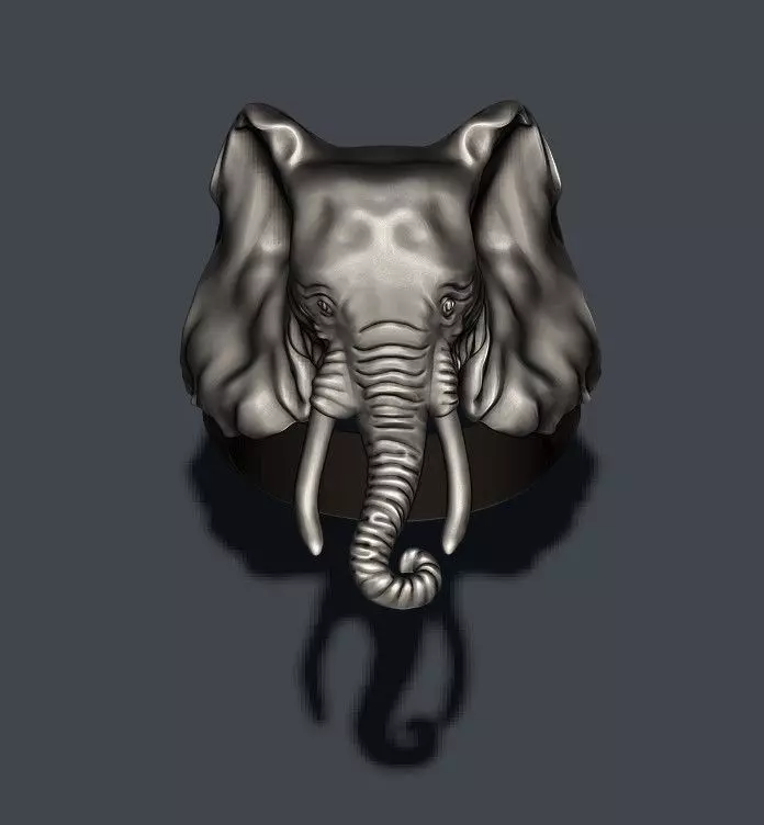 elephant ring 3D print model