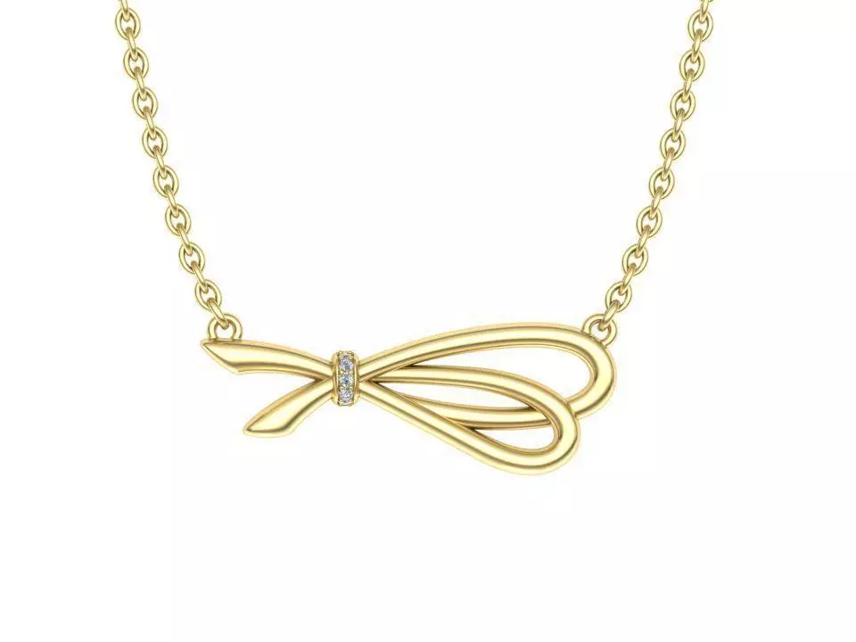 Knot Pendant elegant design N0276 3D print model