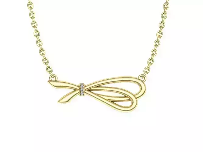 Knot Pendant elegant design N0276 3D print model