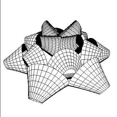 Ribbon 1 bow 3D model_4