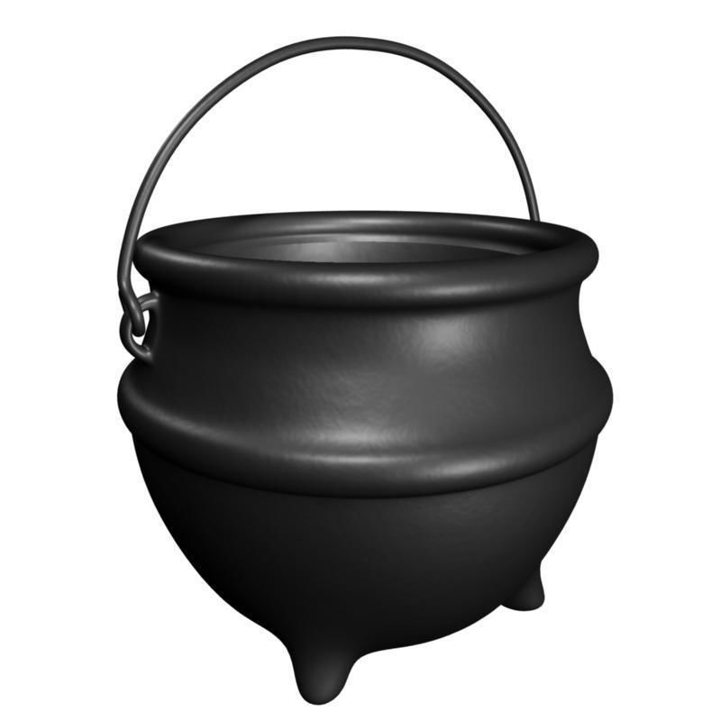 Pot of Gold 3D model_7