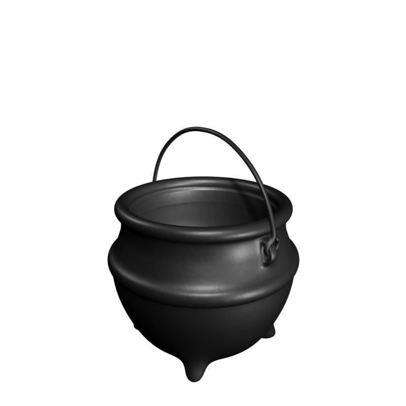Pot of Gold 3D model_5