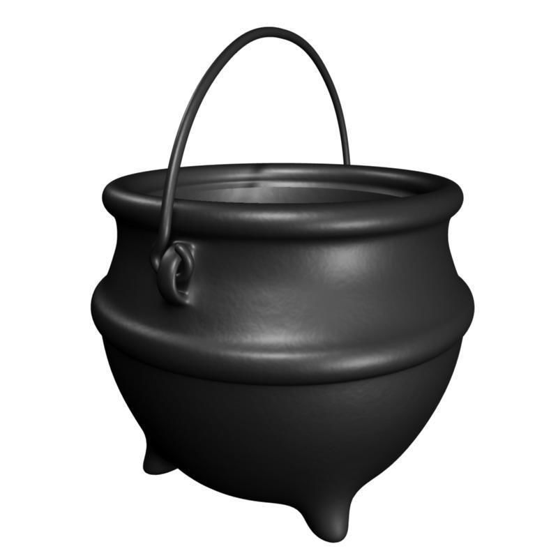Pot of Gold 3D model_9