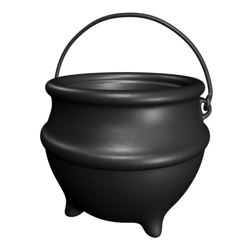 Pot of Gold 3D model_8