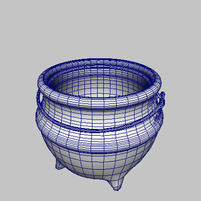 Pot of Gold 3D model_13