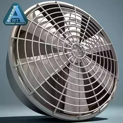 Industrial Fan 3D model