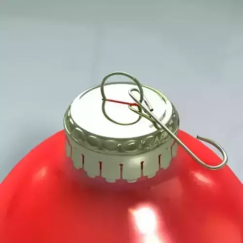 Christmas Tree Bulb Ornament