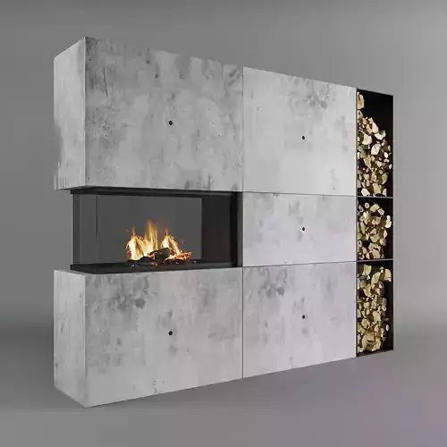 Fireplace 30 3D model