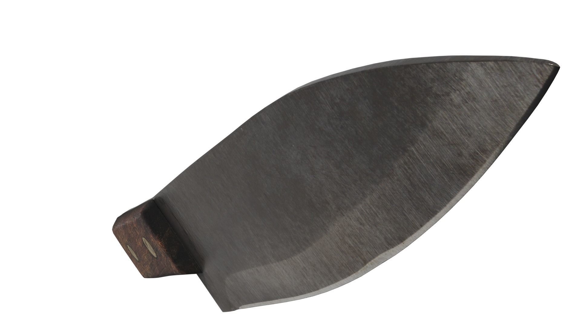 Realistic Kitchen Knife with PBR material 3D model_2