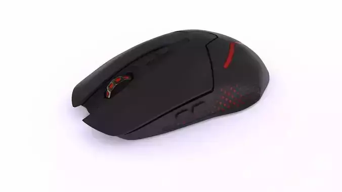 Wireless Gaming Mouse 3D model