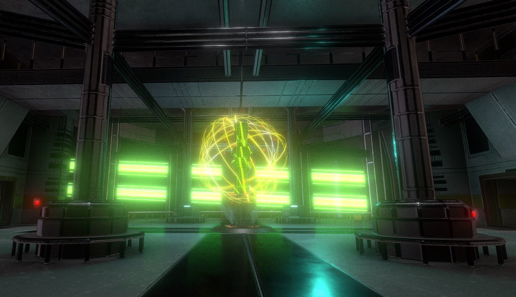 Space Station Scene  Free low-poly 3D model_5