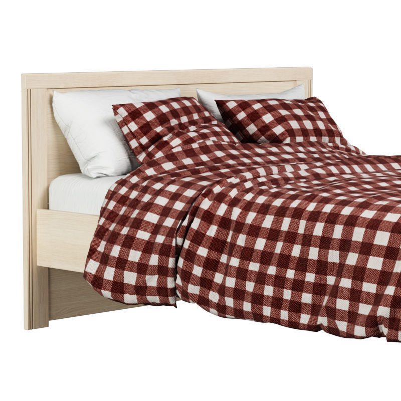 Bed Brusali 3D model_4