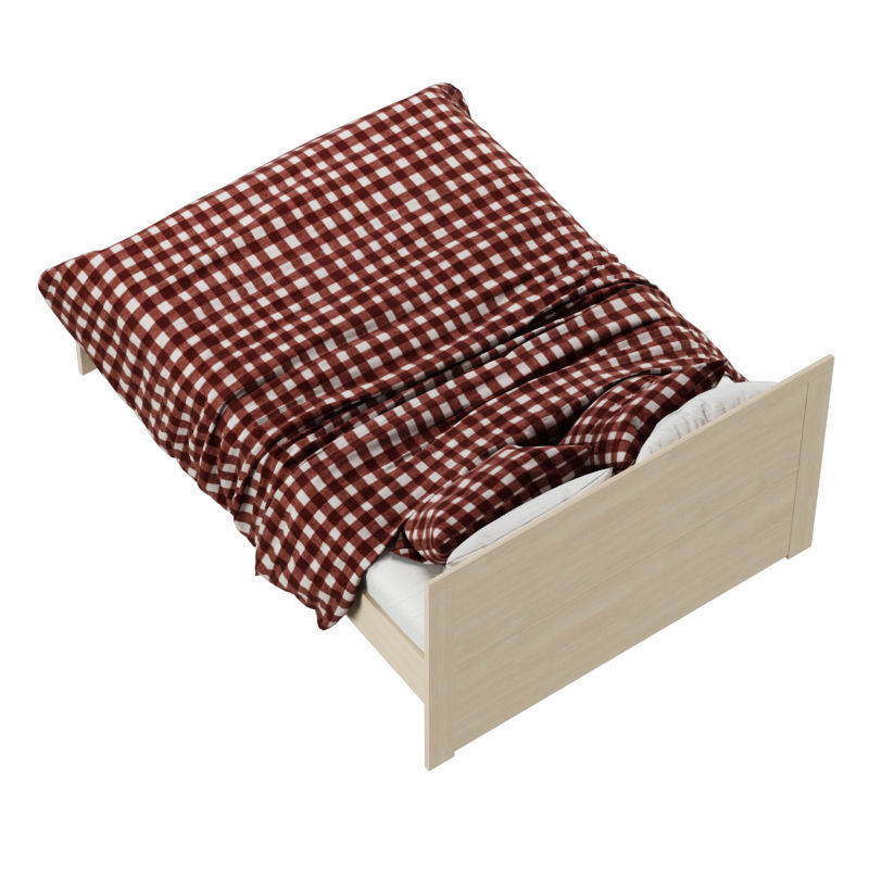 Bed Brusali 3D model_6