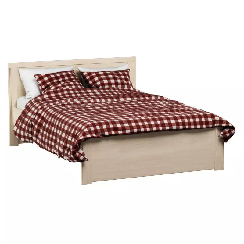 Bed Brusali 3D model_0