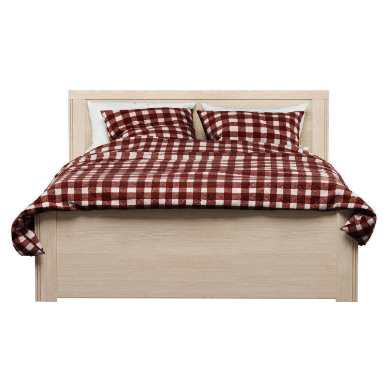 Bed Brusali 3D model_2