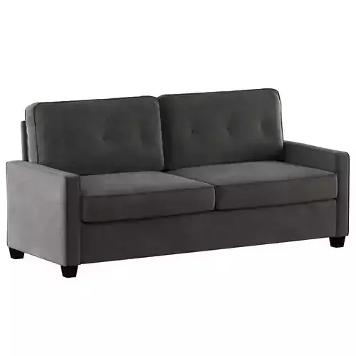 sofa suede 2 seat