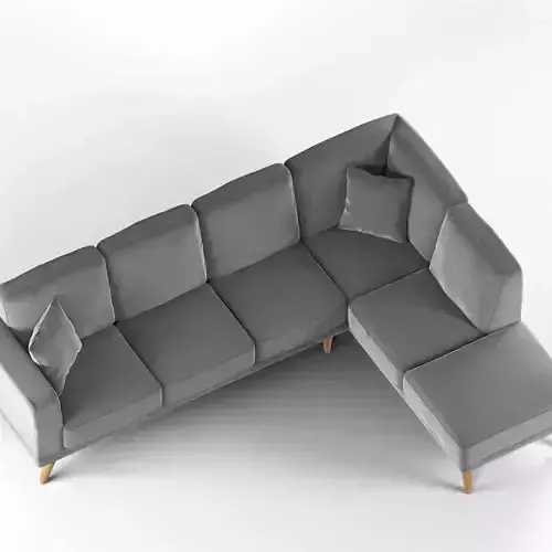 Modern L-Shaped Sofa