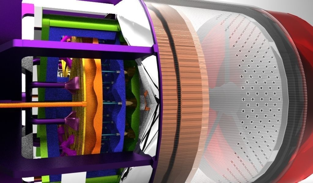 225000 LBS Thruster Free 3D model_3
