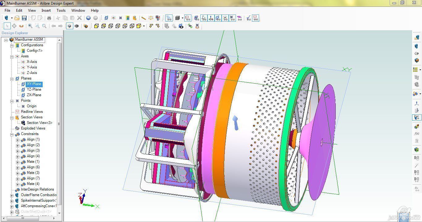 225000 LBS Thruster Free 3D model_6