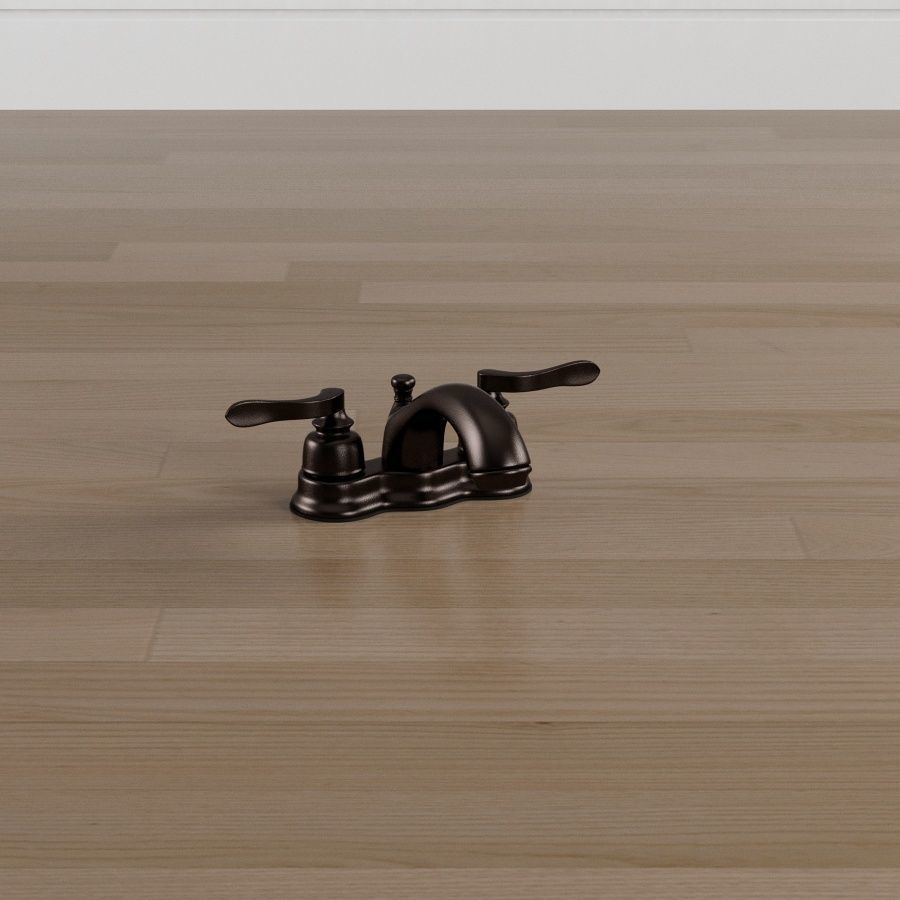 Vintage-style bathroom faucet 3D model