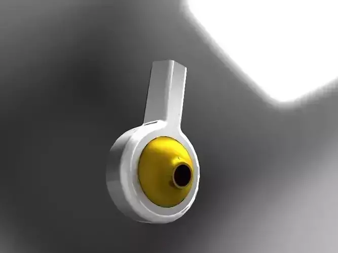 Linkage eye on wall Free 3D model