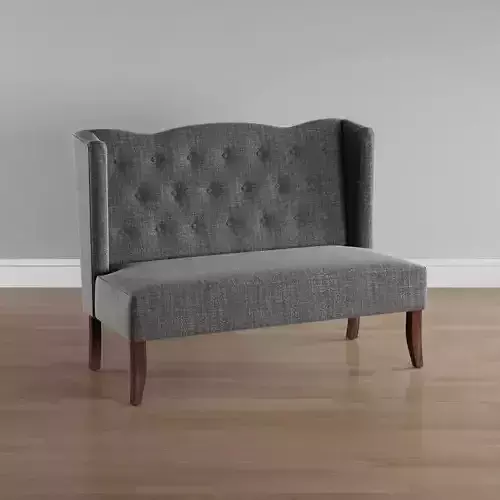classic confort chair Low-poly 3D model