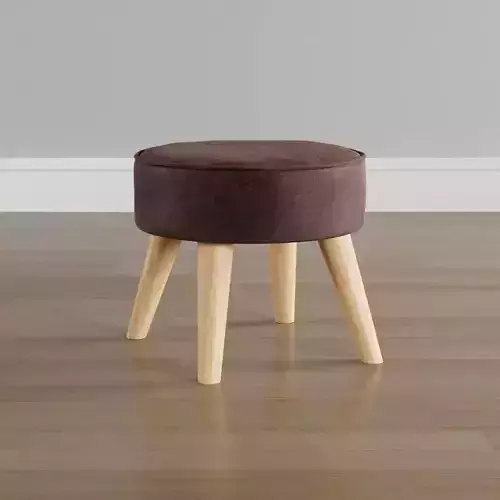 20735 stool with wooden legs
