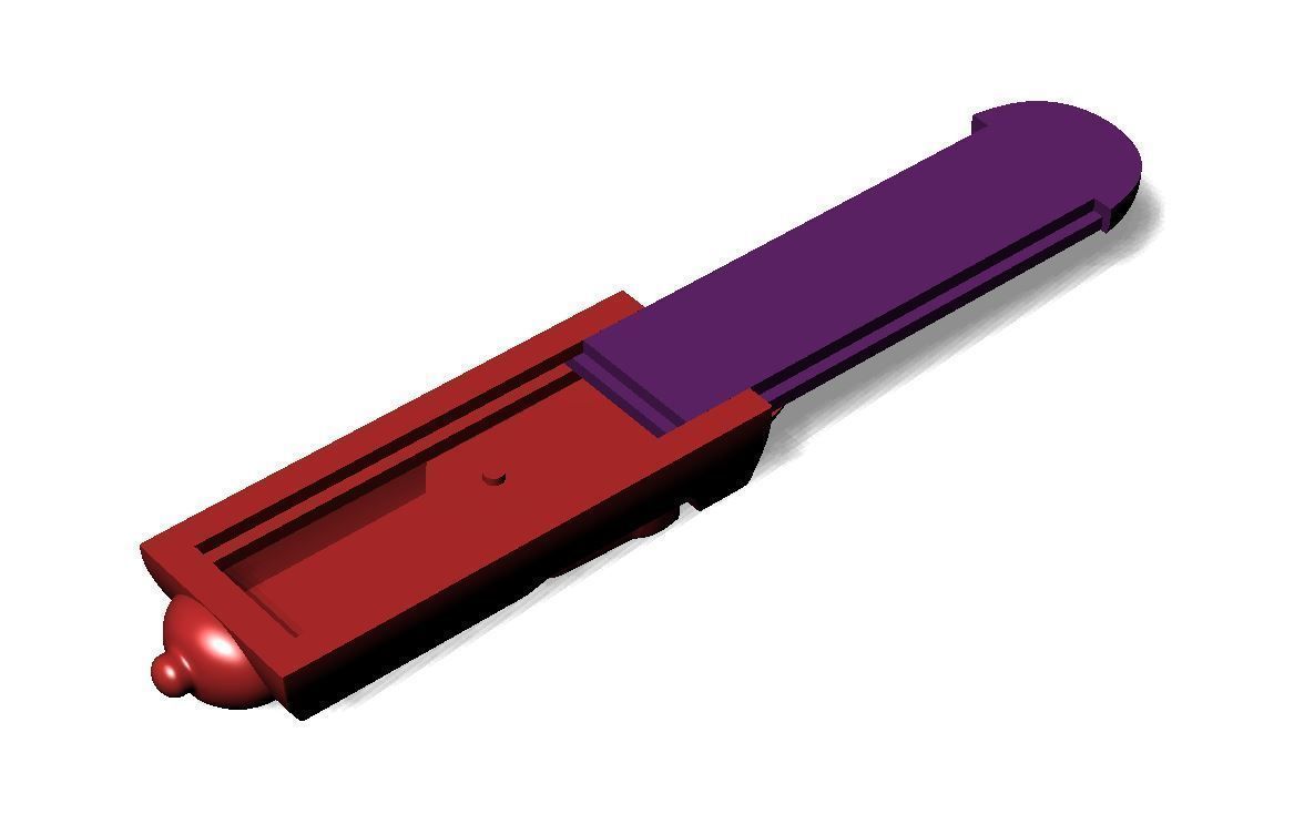 Mezuzah gold pendant 3d printable model jewish religion jewelry 3D print model_6