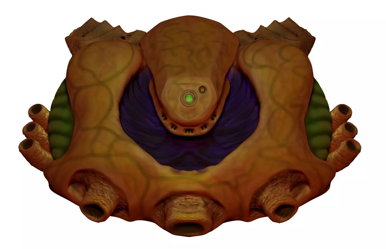 Babylon 5 Vorlon Bust 3D print model_0