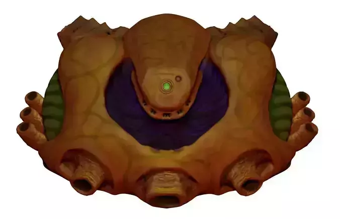 Babylon 5 Vorlon Bust 3D print model