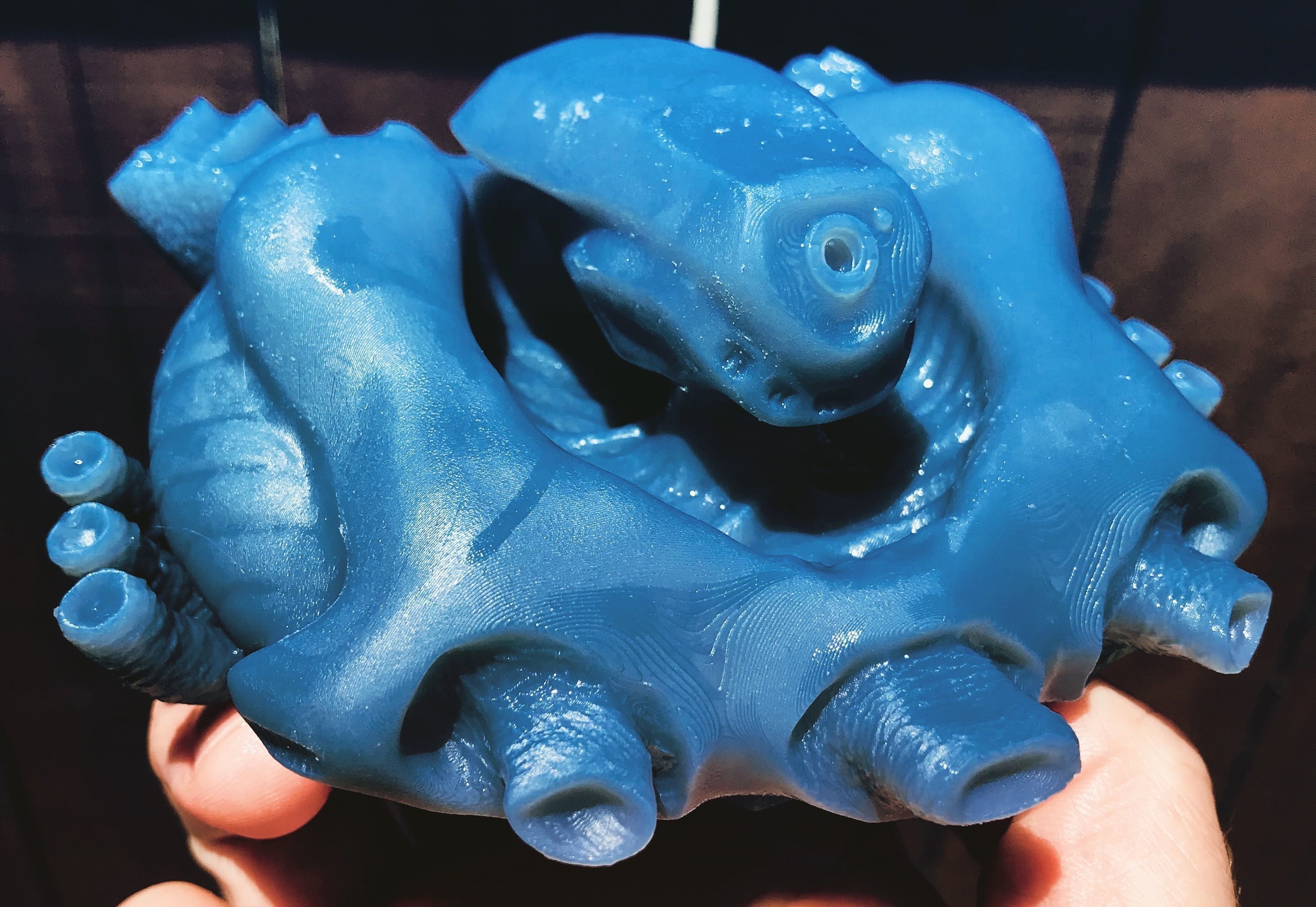 Babylon 5 Vorlon Bust 3D print model_3