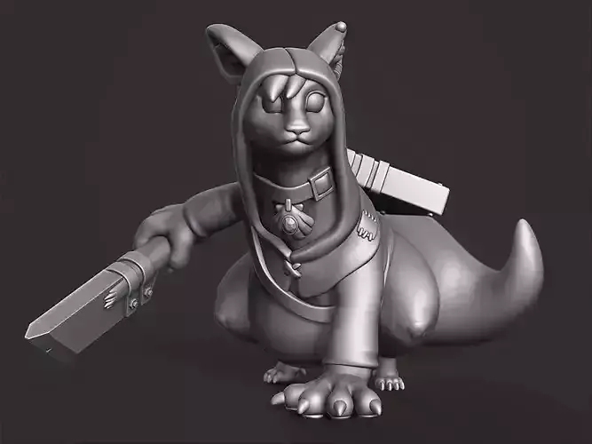 Veyluu Rogue - Custom DnD Miniature