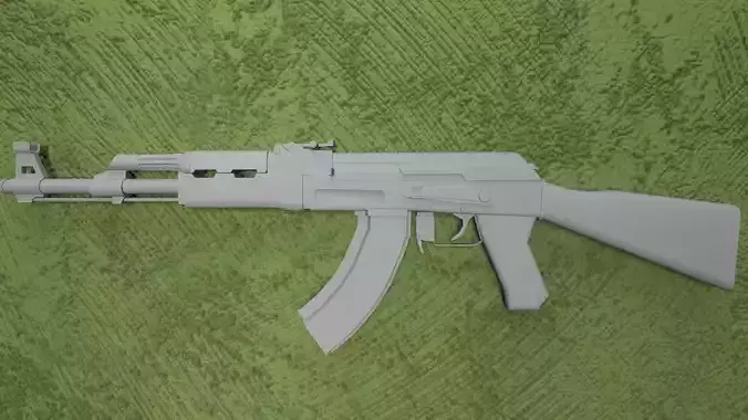 AK-47 rifle