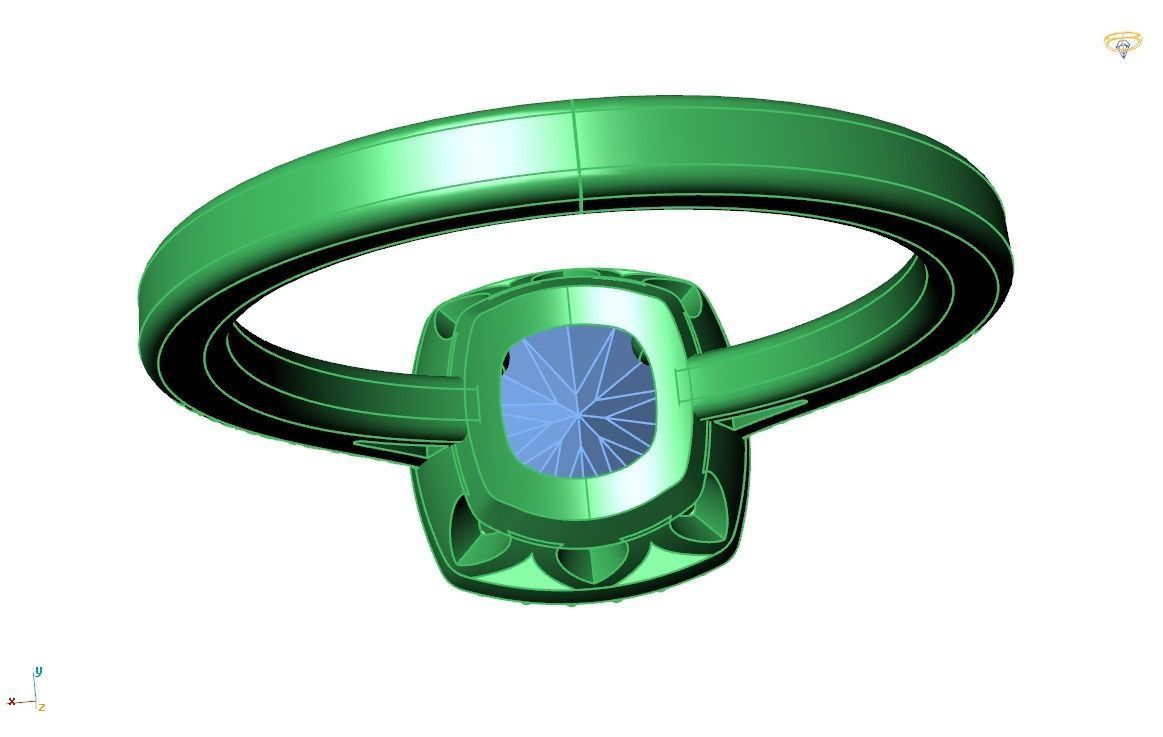 Engagement Ring-9 3D print model_3