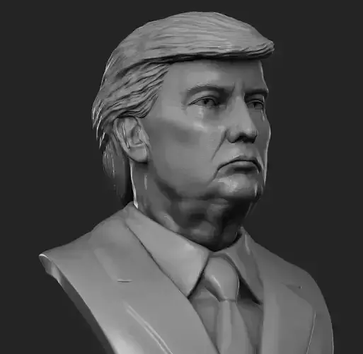Donald Trump Bust 3D print model