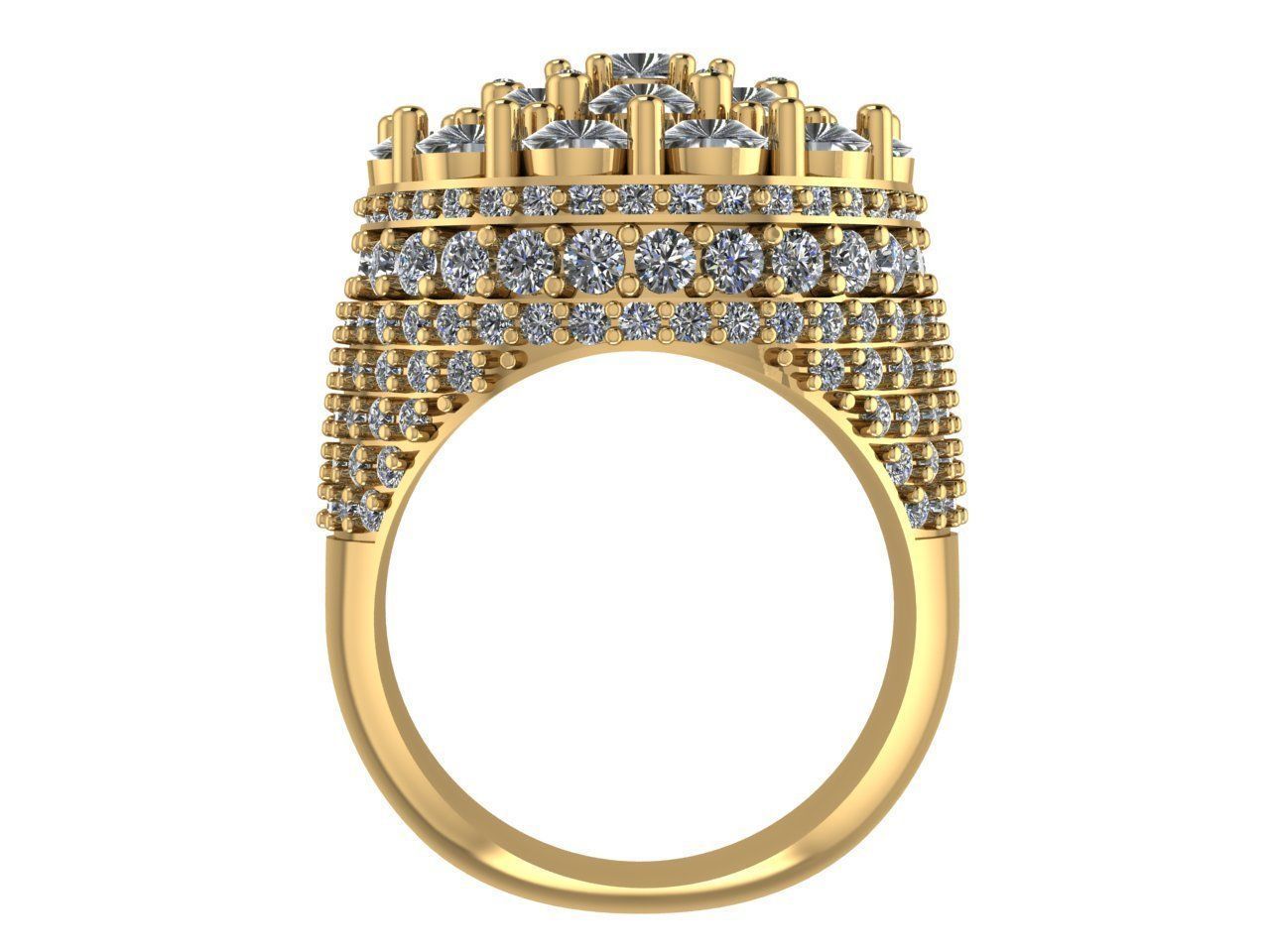 LOLLIPOP RING 3D print model_1