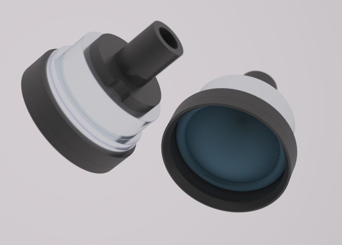 SEAS plastic bottle cap Free 3D model