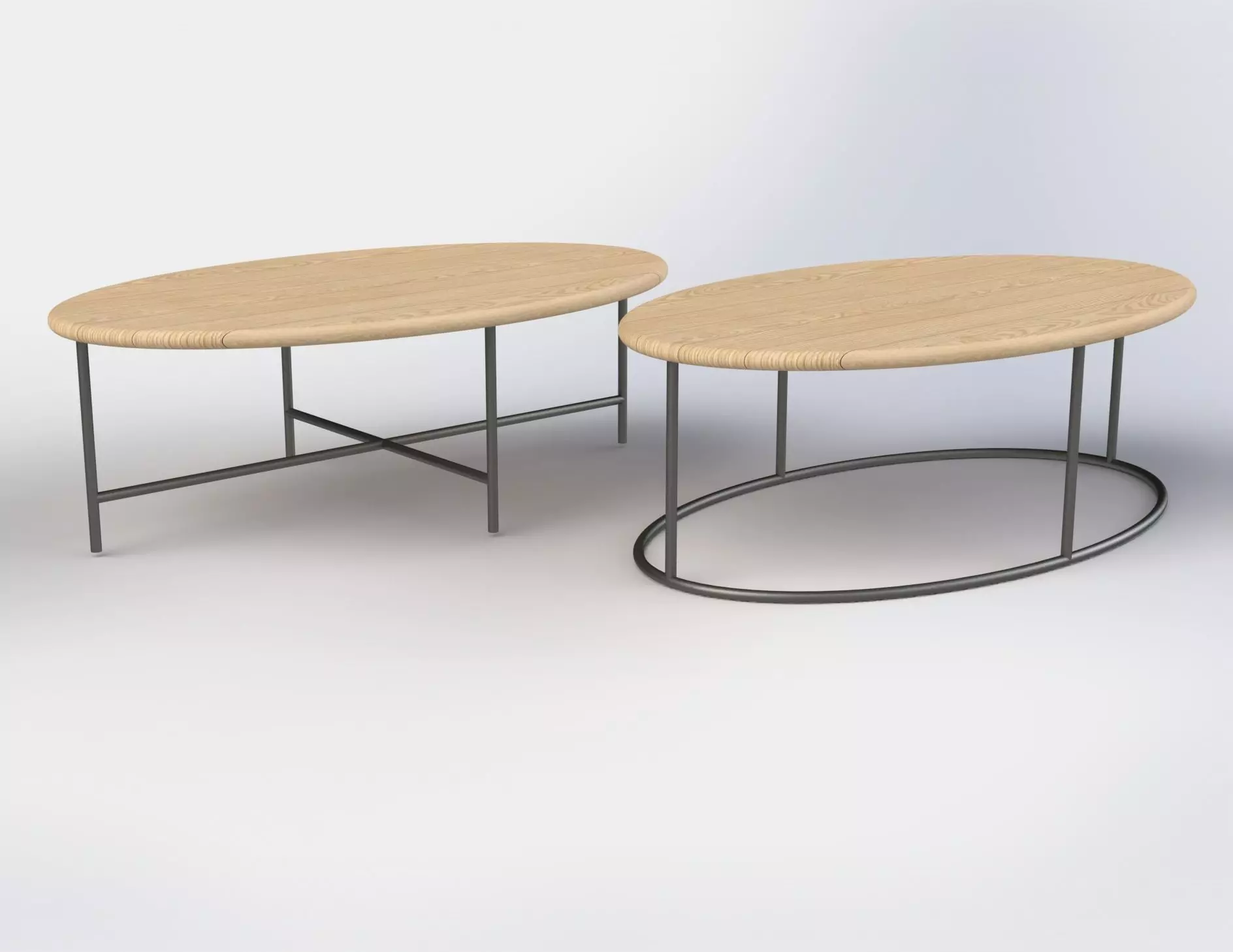 coastal coffee table Free 3D model_0