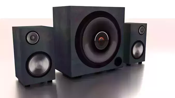 3D Speaker Sound model