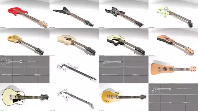 Collection of Guitar