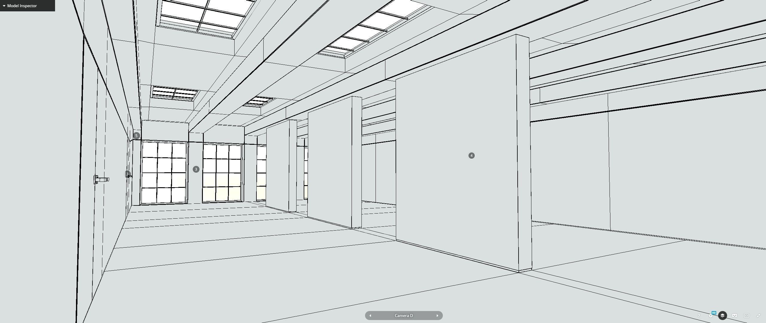 VR Gallery for Product Showcase 2017 Max Corona 3D model_1