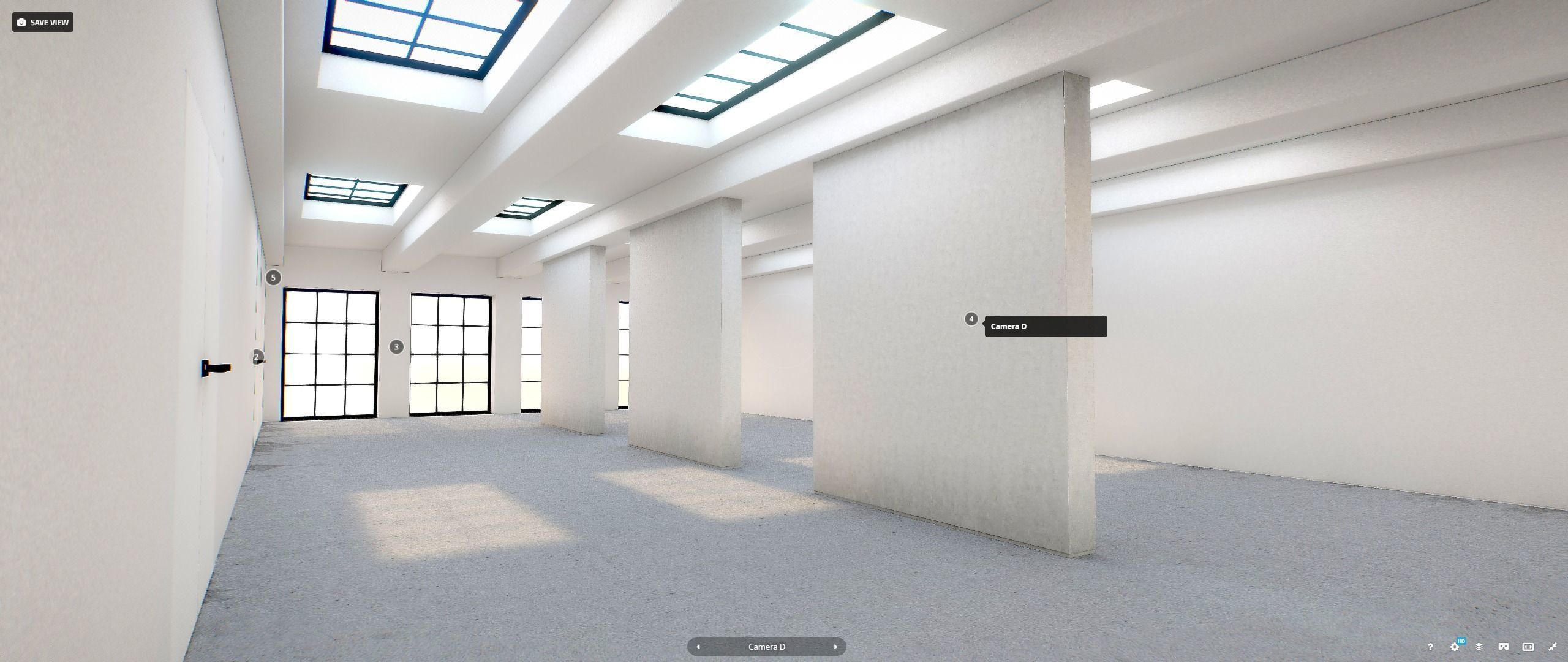 VR Gallery for Product Showcase 2017 Max Corona 3D model_4