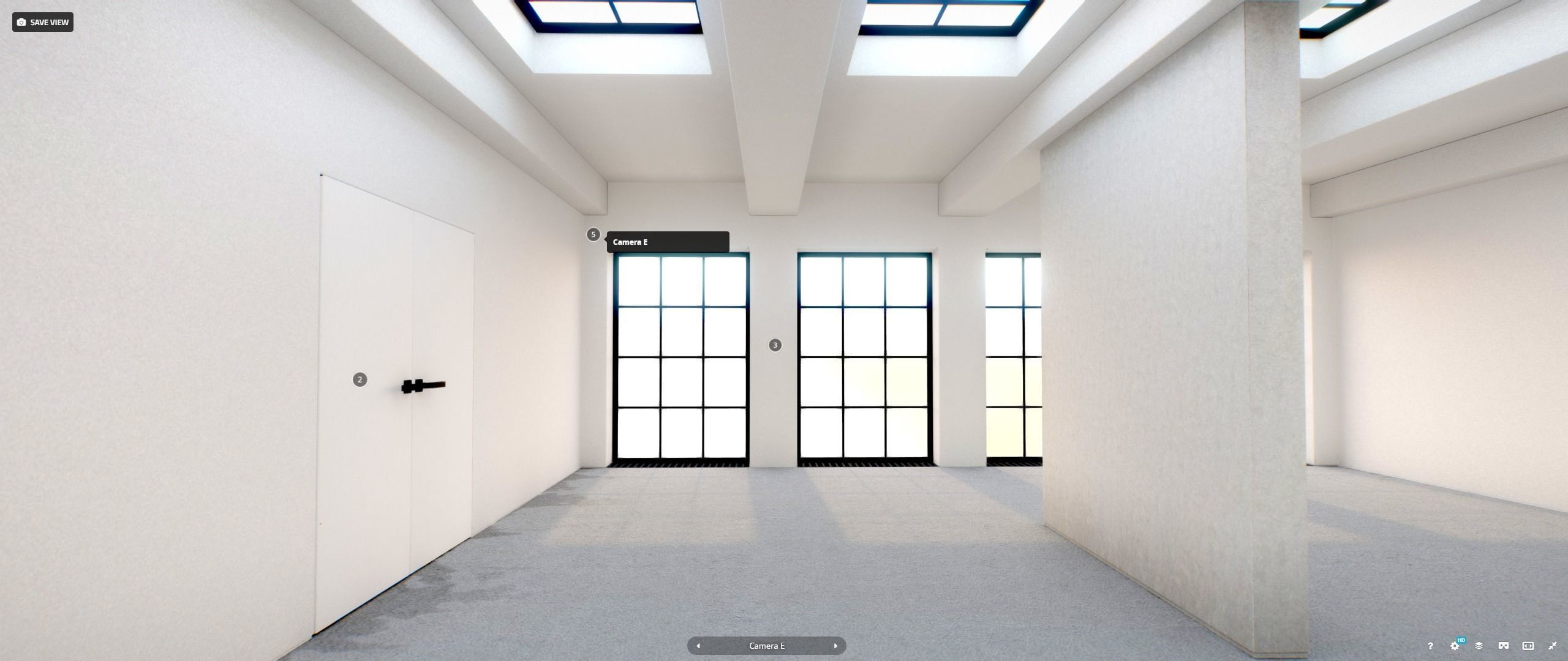 VR Gallery for Product Showcase 2017 Max Corona 3D model_5