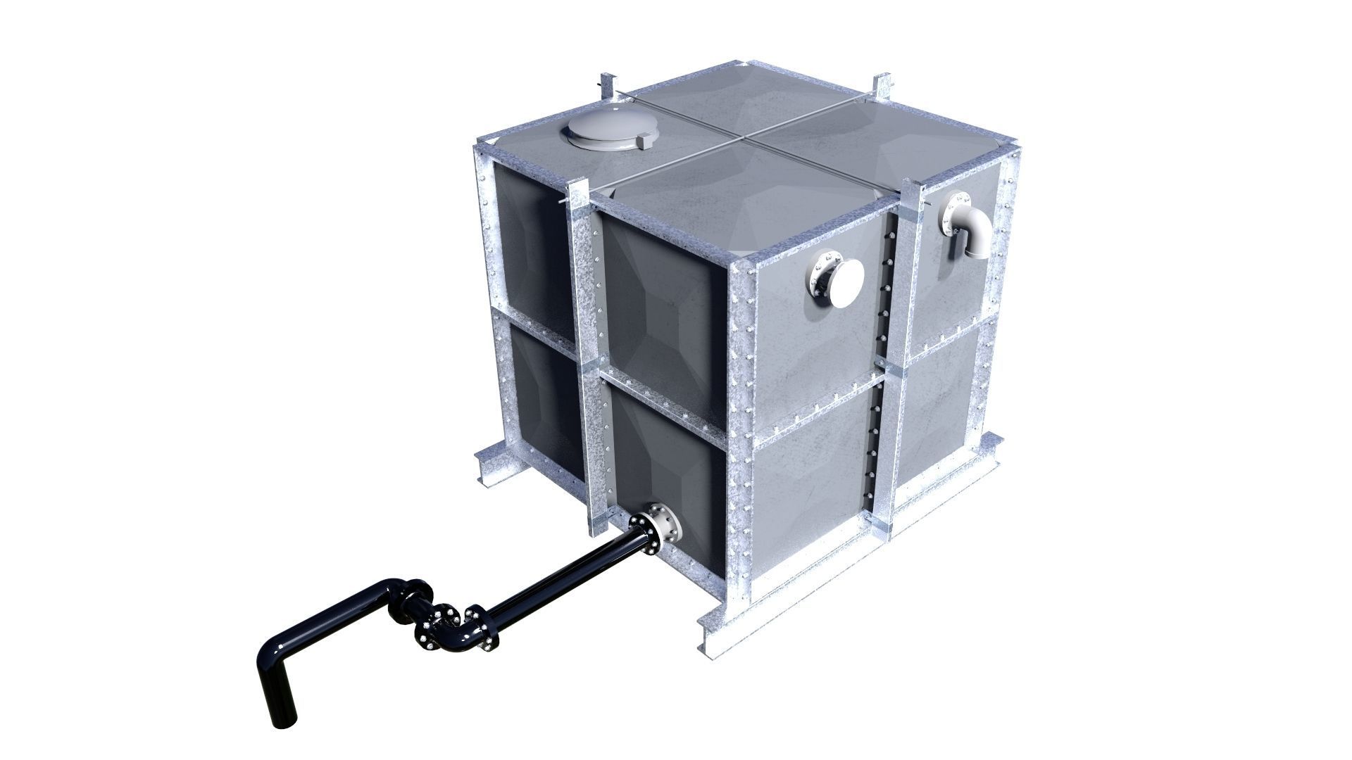 Water tank collection 1 3D model_20