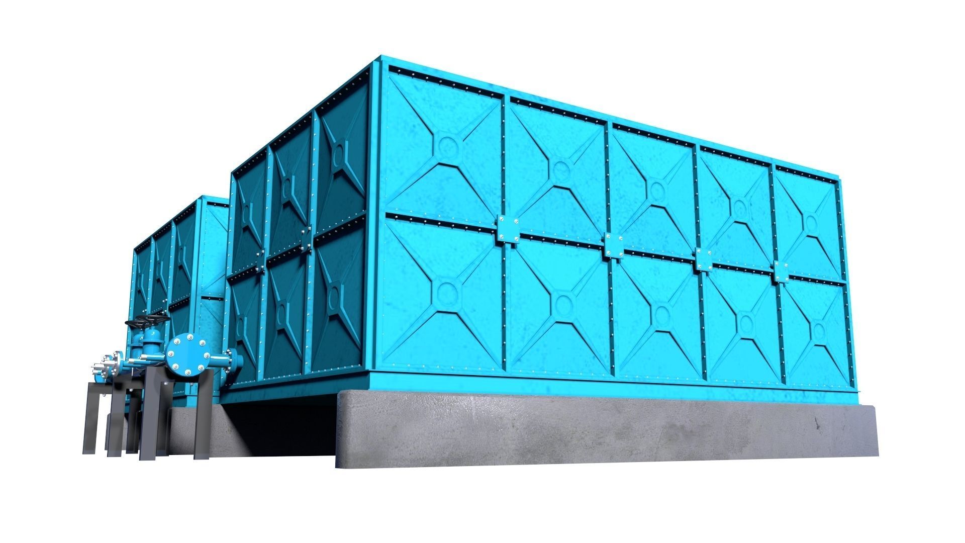 Water tank collection 1 3D model_31