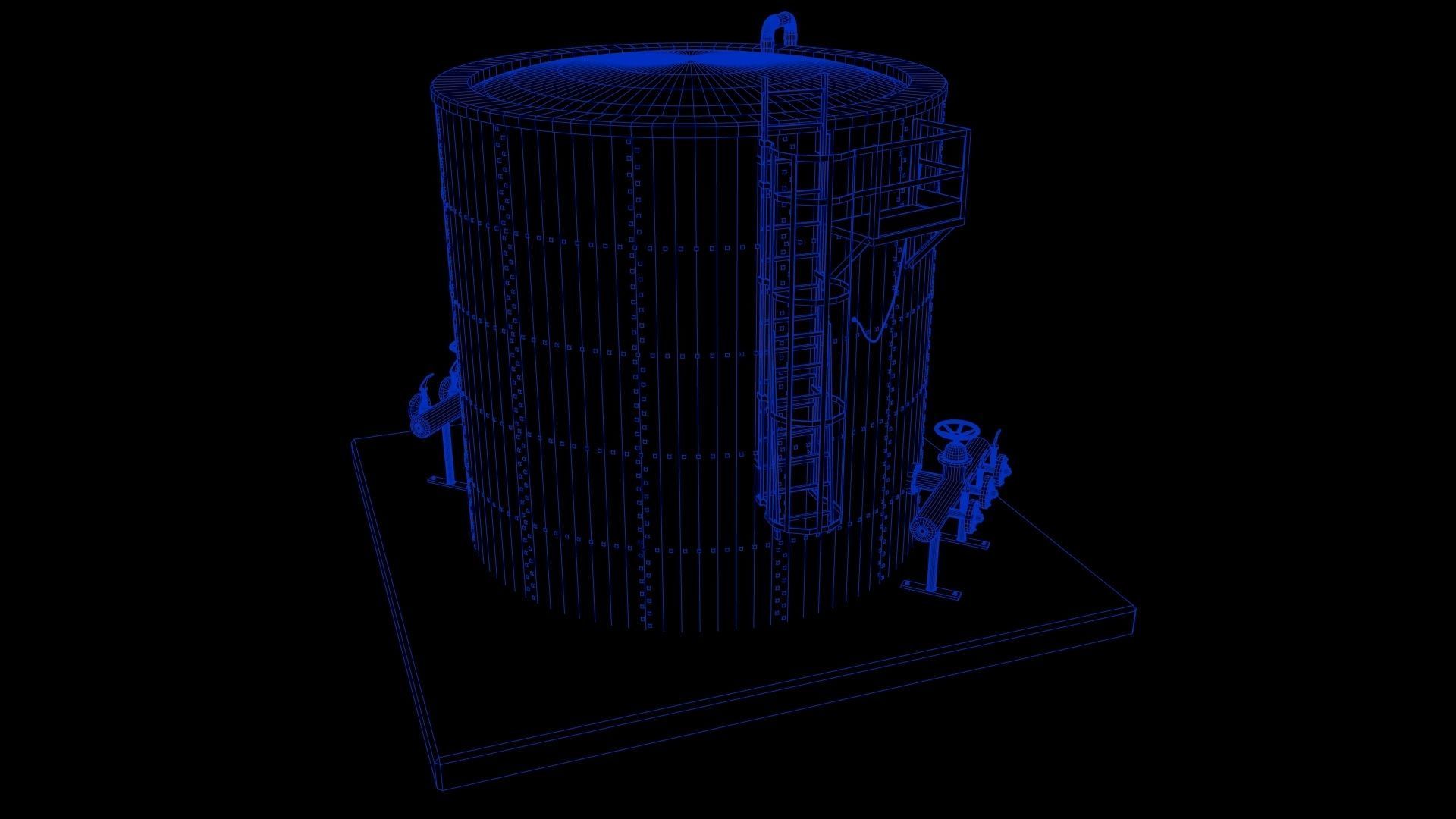 Water tank collection 1 3D model_33